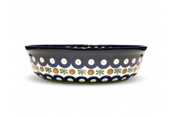 351 Bunzlau Ovale schaal 21x14cm 70X Ovale Schalen